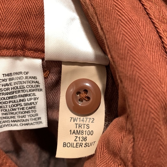 Lucky Brand Broiler Suit in rust color - Picture 16 of 16